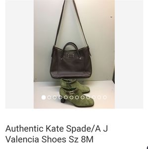 KATE Spade Bag and AJ Valencia shoes